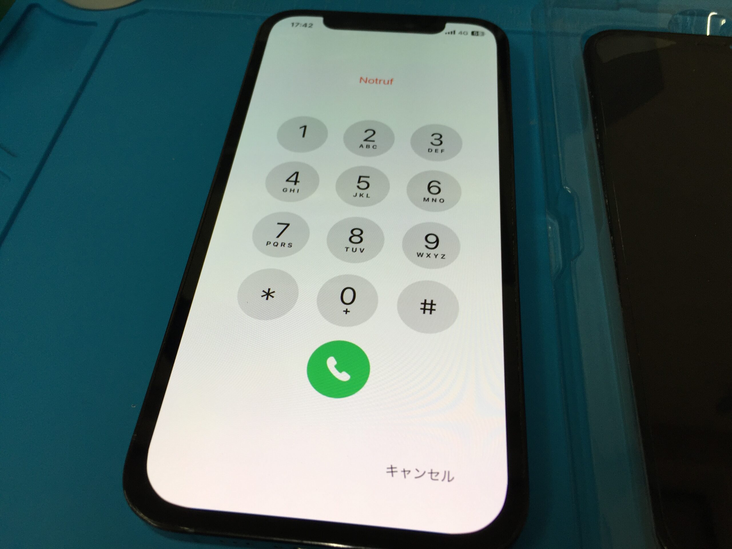 動作不可　iPhone12mini 64GB本体　+純正OLEDパネル縦線破損 iPhone 12 Pro 】本体を落とした時によくある症状の縦線が出て